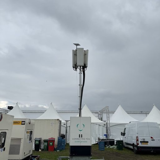 Temporary Private 5G antenna